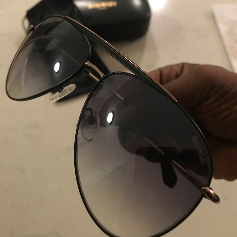 Authentic Balmain Aviators Sunglasses